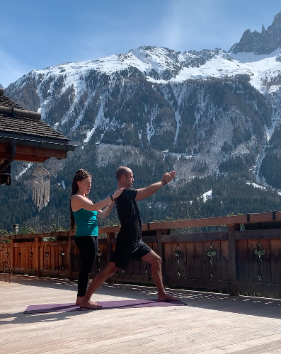 Yoga in Chamonix